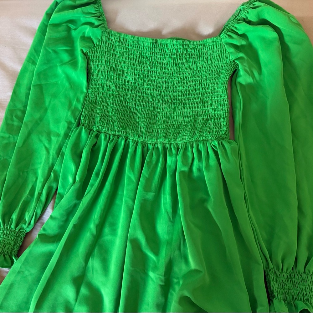 Saint Patrick’s Day Elegant Green Women's Dress